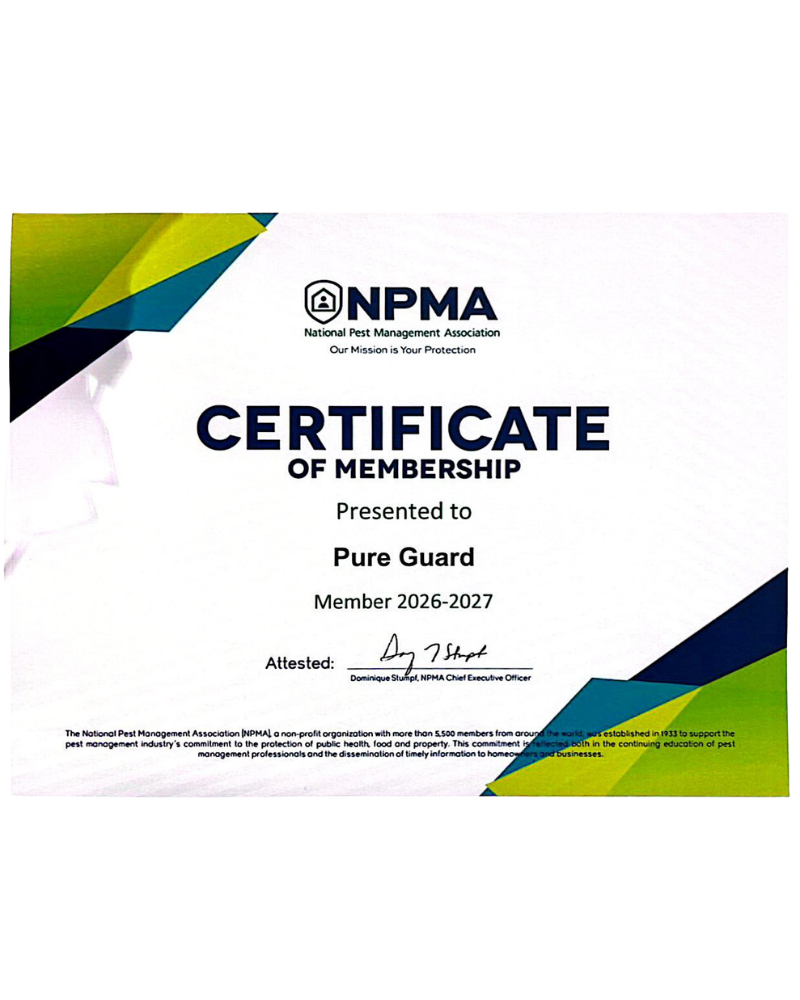 NPMA 美國國家病媒防治協會成員